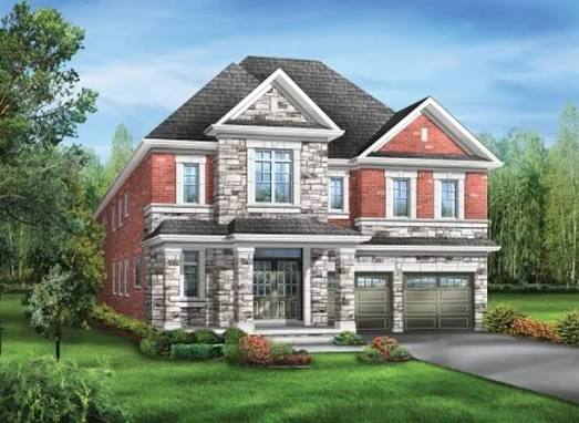 Detached luxury family home exterior at Ivy Rouge Oakville
